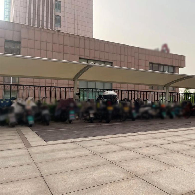 沧源膜结构电动车棚