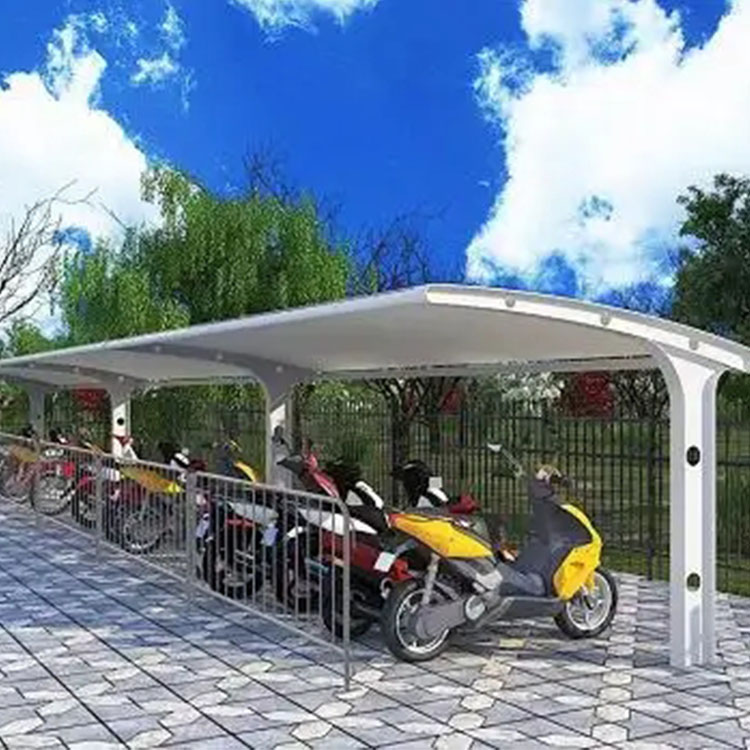 沧源膜结构电动车棚